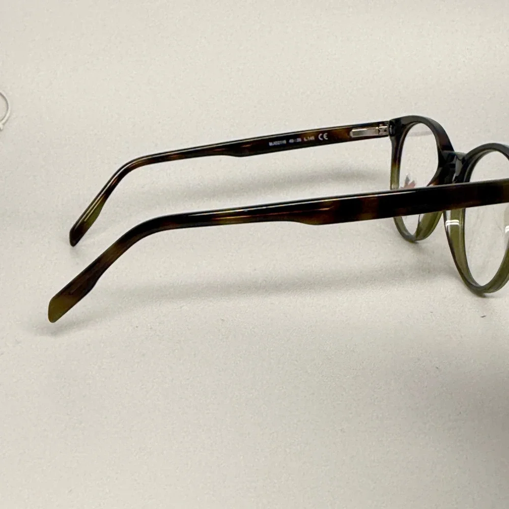 Maui Jim MJO2118-25SP Eyeglasses Tortoise Olive Green Round Frames 49-20-145‎
